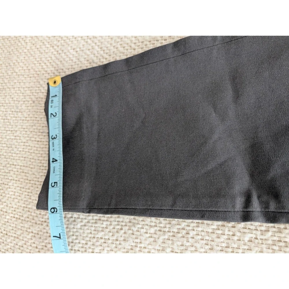 Banana Republic Sloan Fit Pants Bundle 6P Black Gray Petite Ankle Dress Trousers